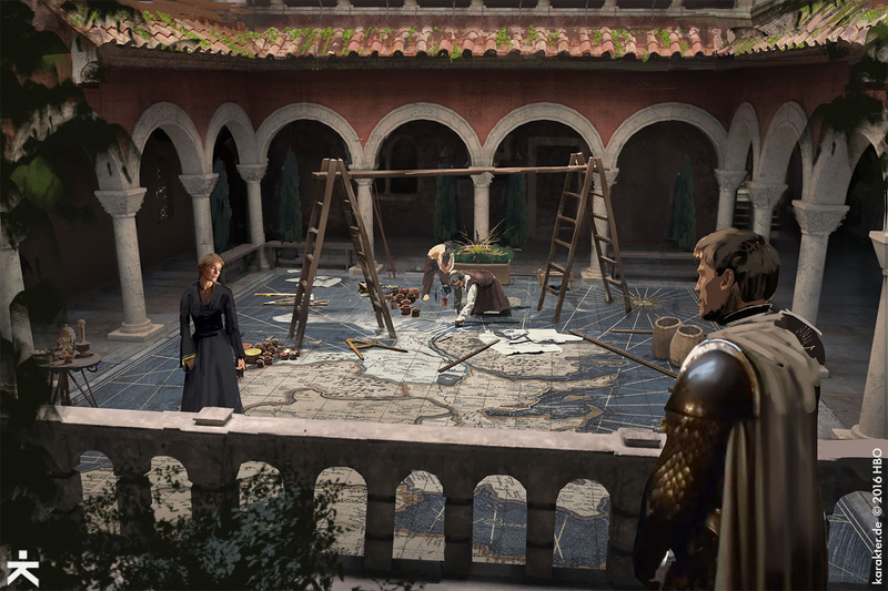 Illustration for article titled The Art Of Games Of Thrones: Season 7